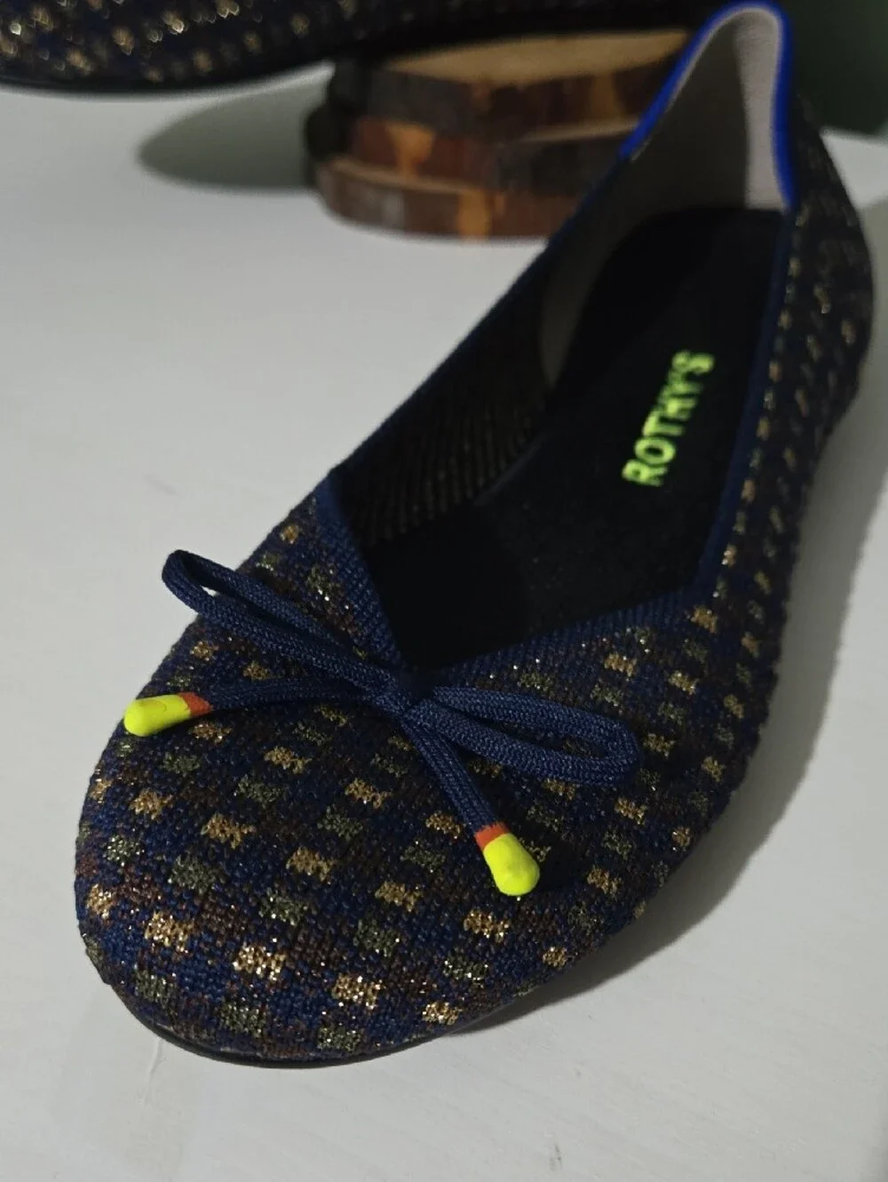 Rothys navy woven